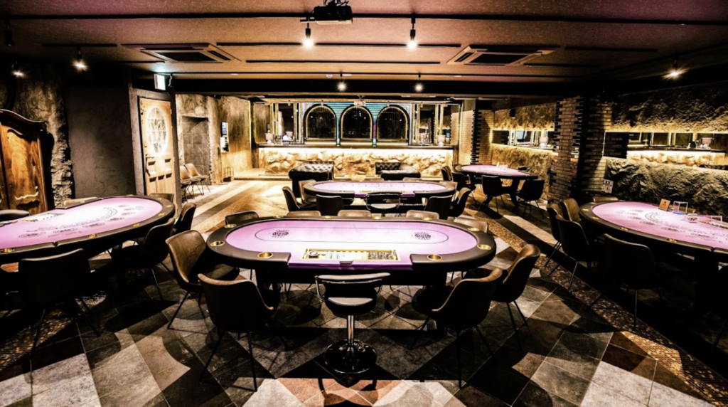 渋谷にあるBLOWの店内画像